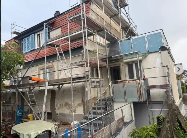 Fassadensanierung – Vorher-Zustand